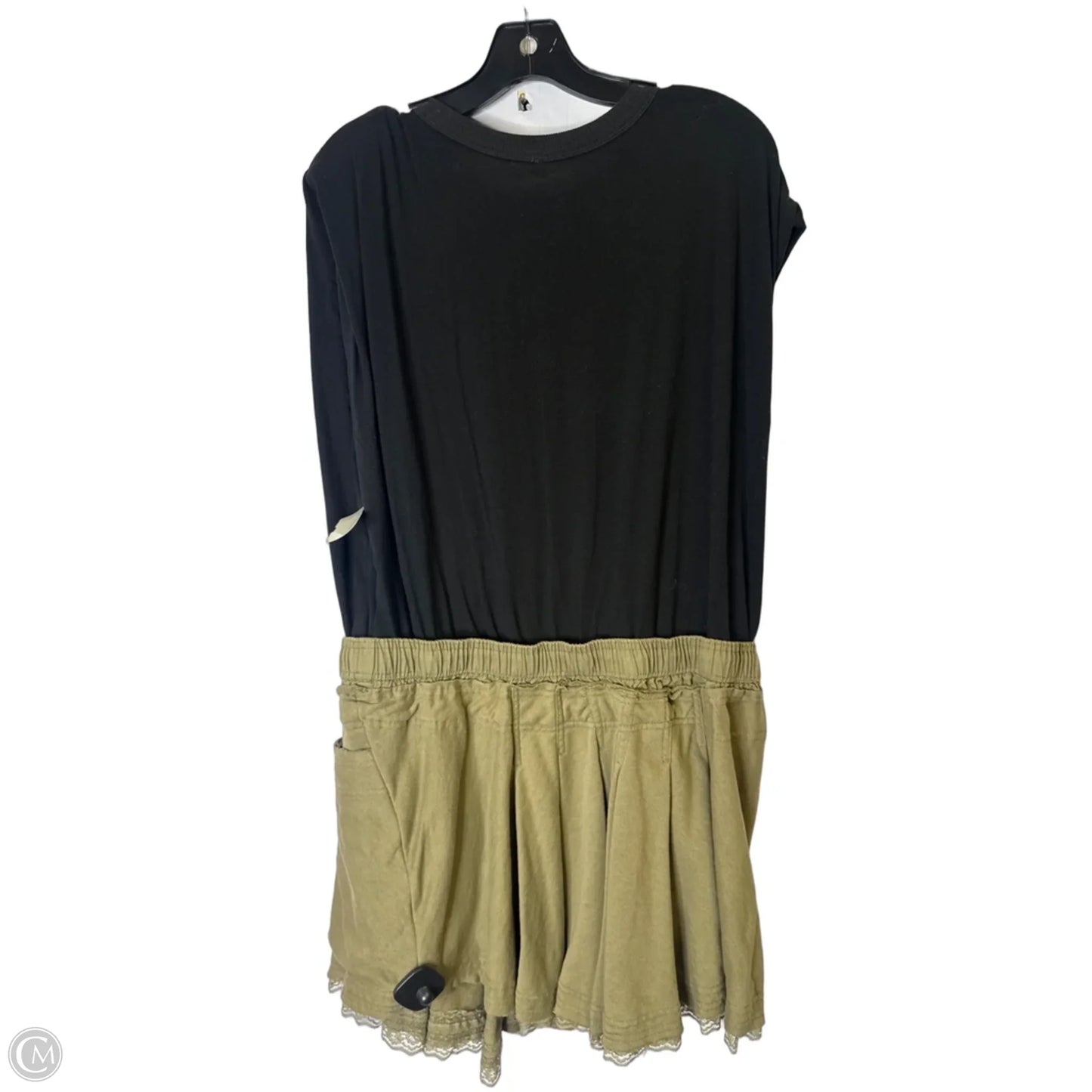 Dress Casual Short By Daily Practice By Anthropologie In Black & Green, Size: Xl