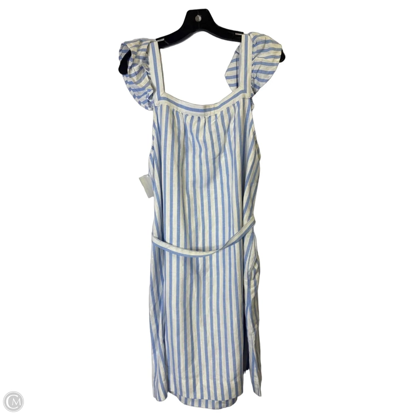 Dress Casual Midi By Loft In Blue, Size: S