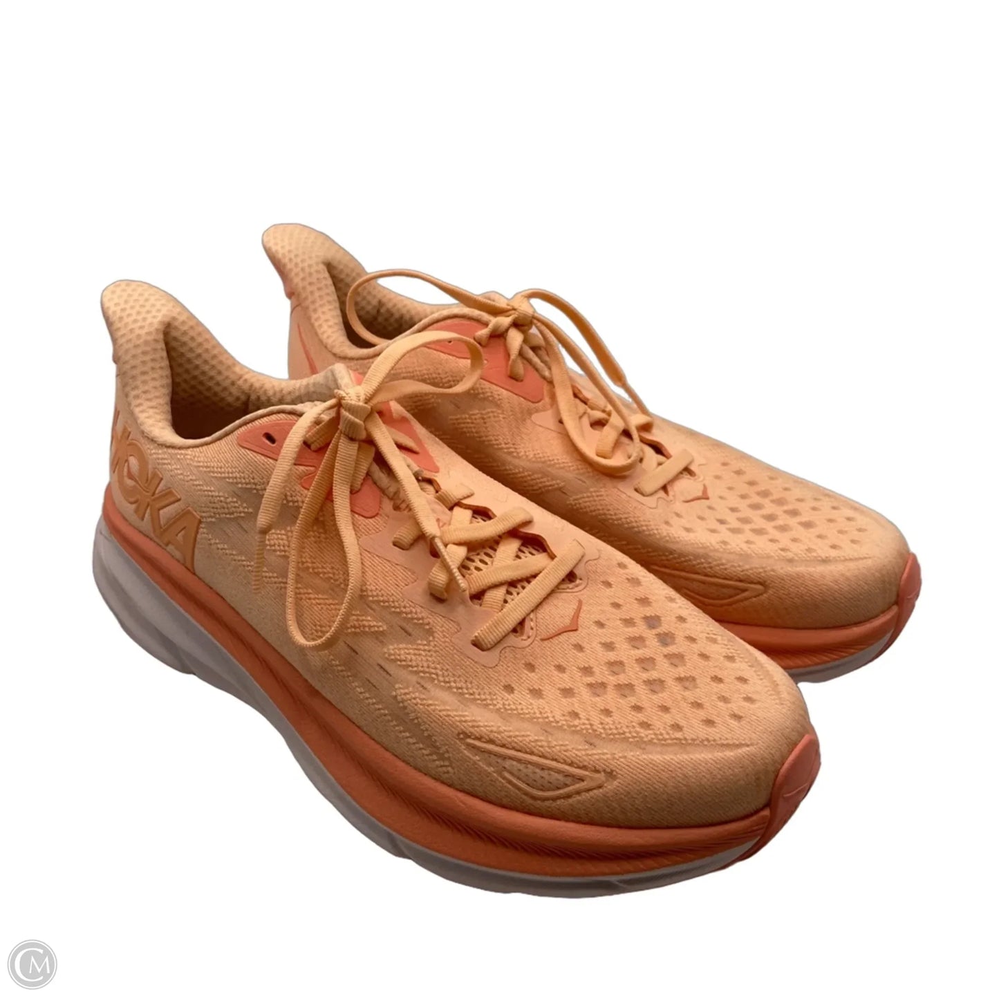 Shoes Athletic By Hoka In Orange, Size: 10