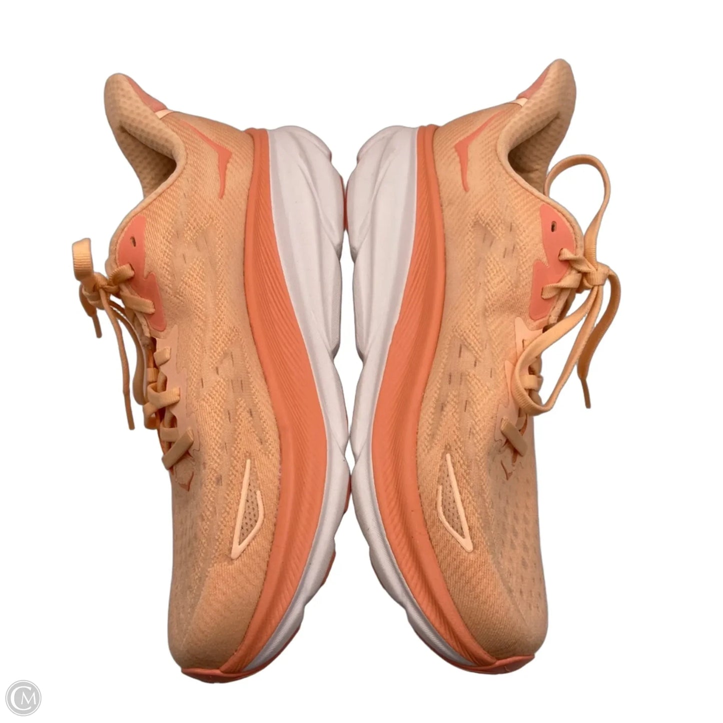 Shoes Athletic By Hoka In Orange, Size: 10