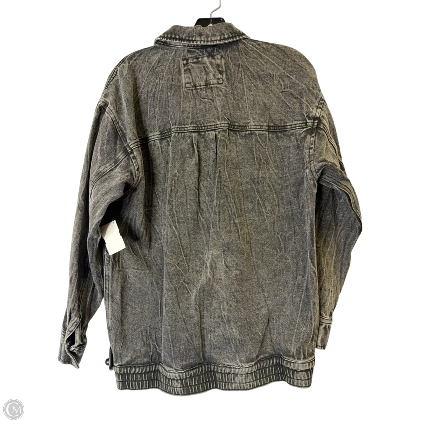 Jacket Denim By Stoosh In Black Denim, Size: S
