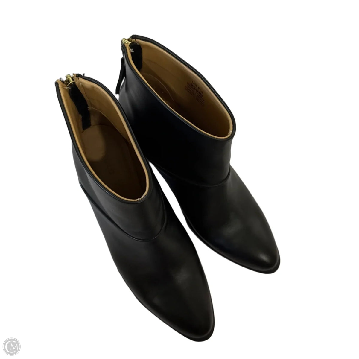 Boots Ankle Heels By Cmc In Black, Size: 8.5