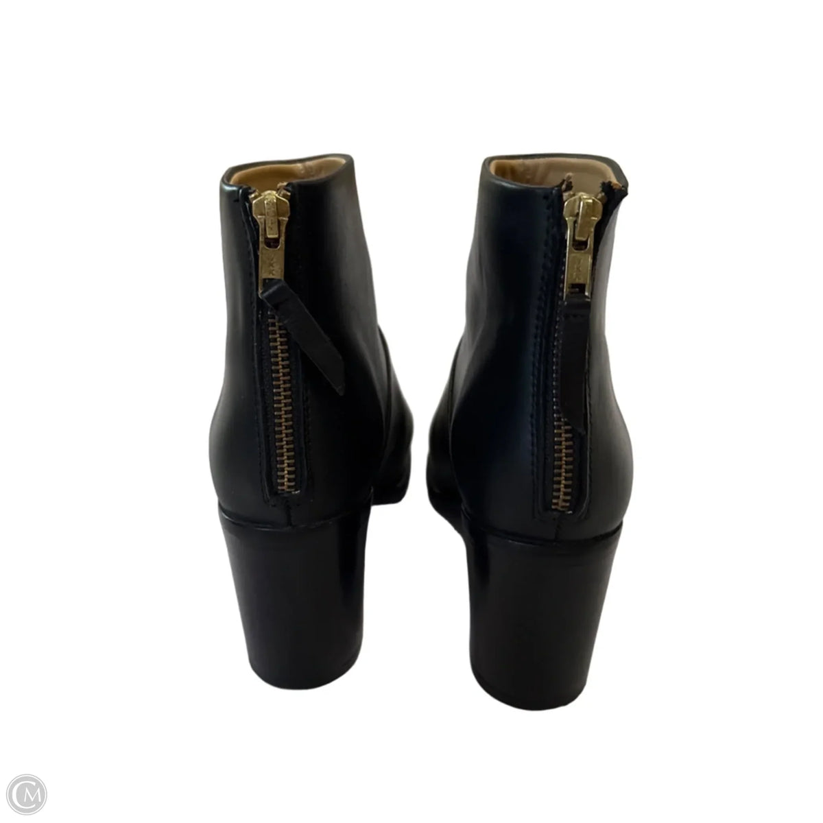 Boots Ankle Heels By Cmc In Black, Size: 8.5