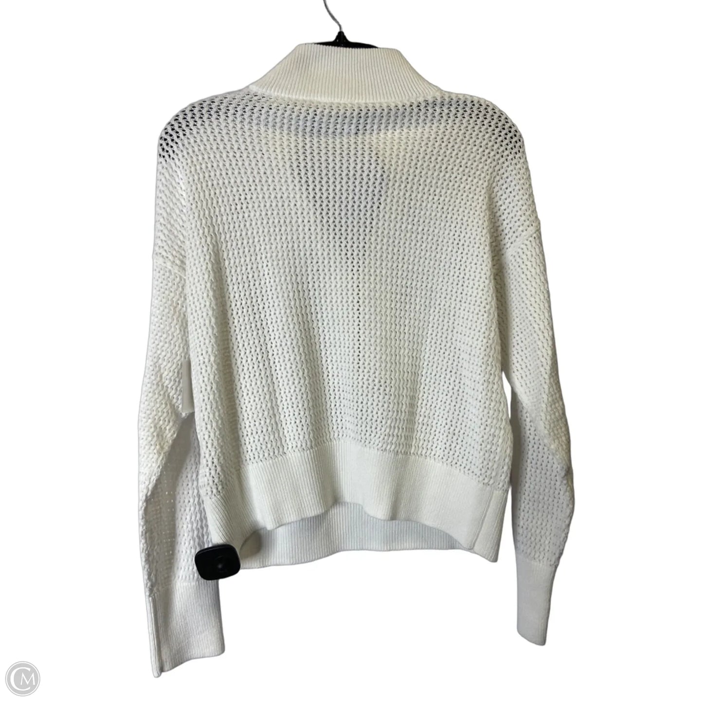 Sweatshirt Collar By Varley In White, Size: S