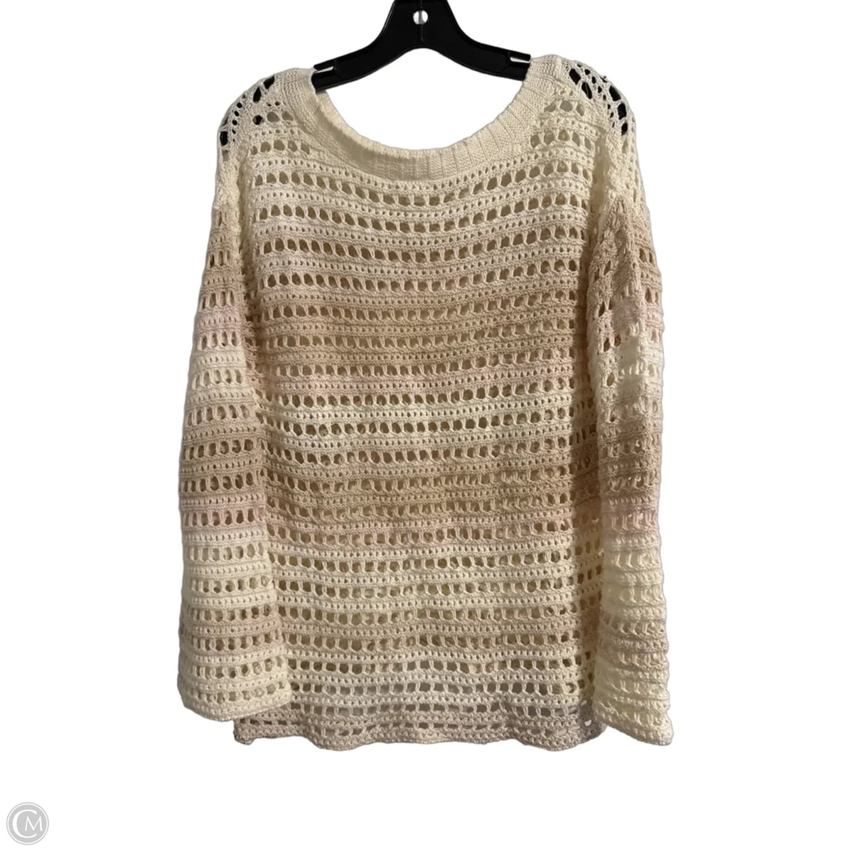 Sweater By Gap In Cream, Size: M