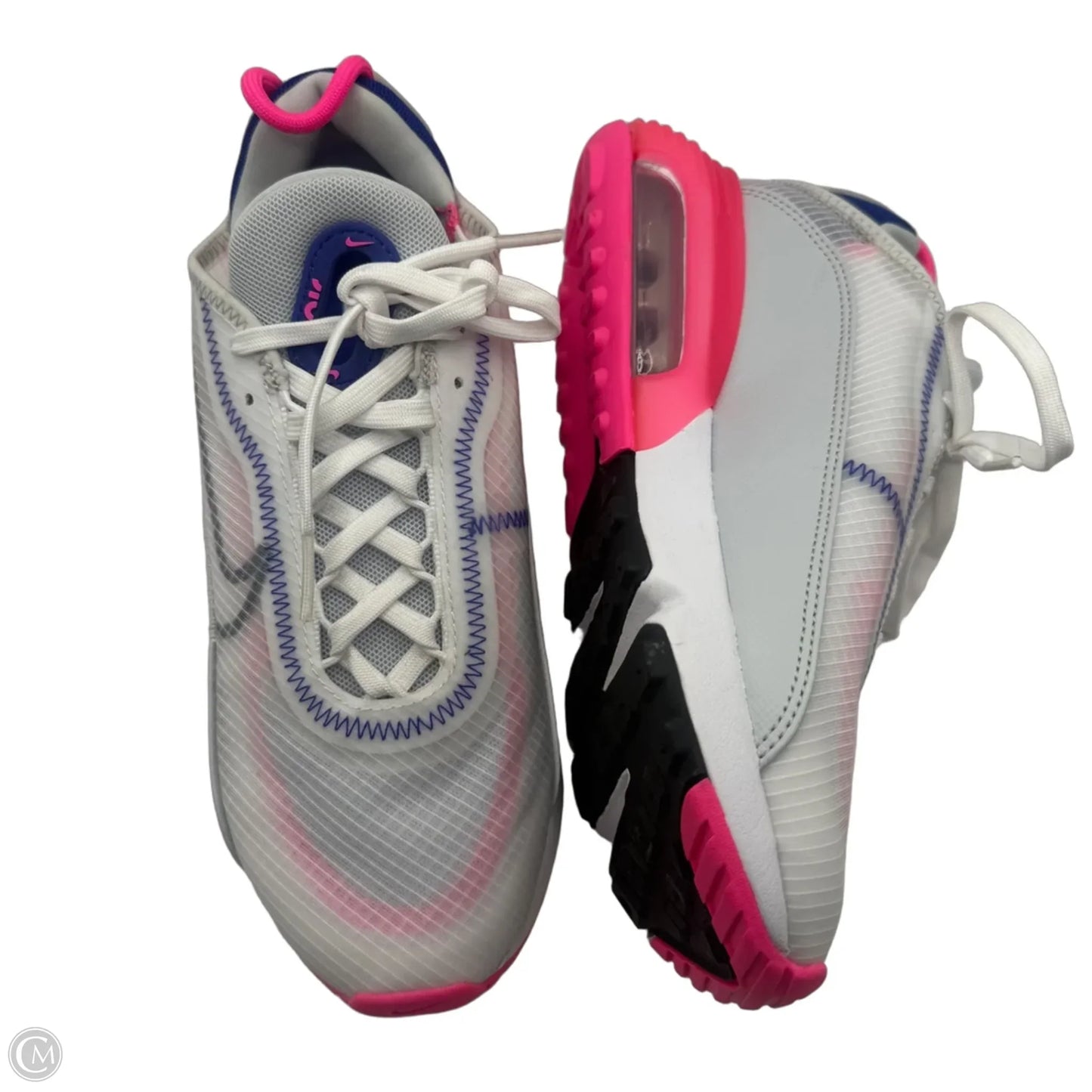Shoes Athletic By Nike In Pink & White, Size: 7.5