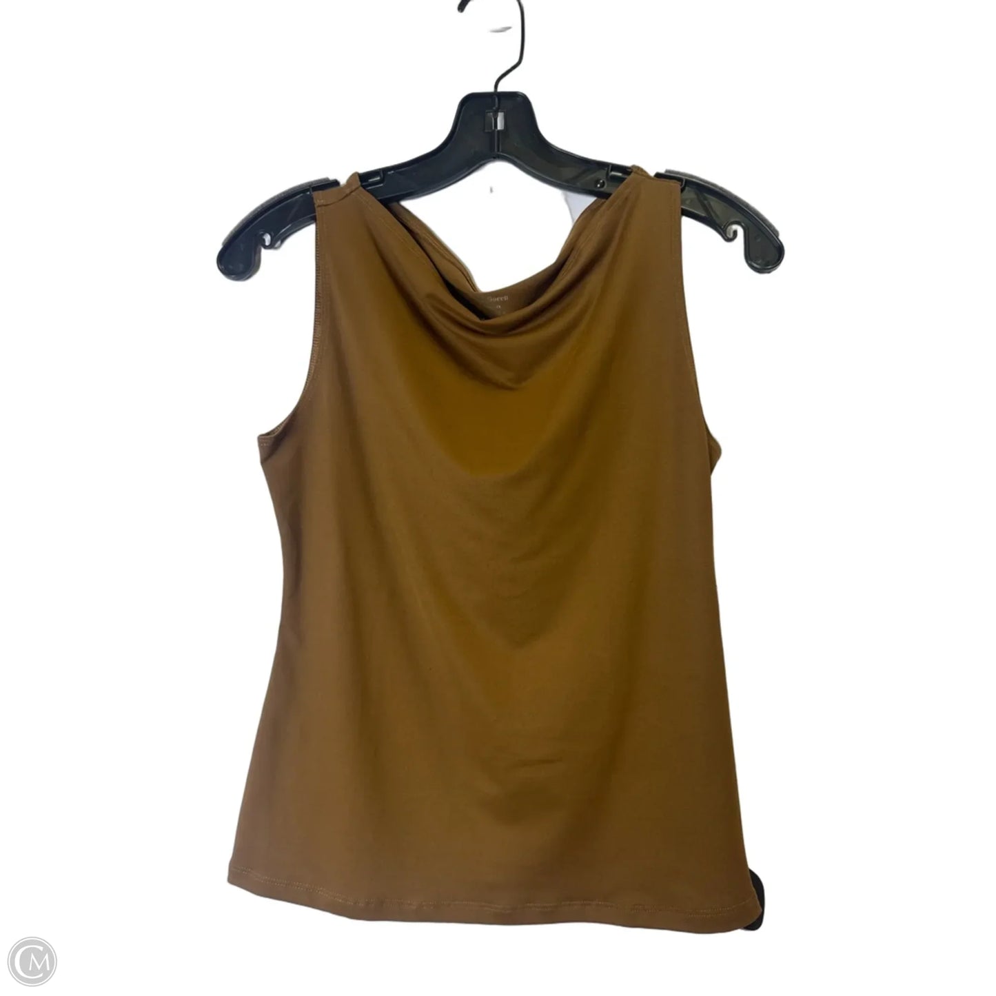 Top Sleeveless Basic By Trendy Queen In Brown, Size: S