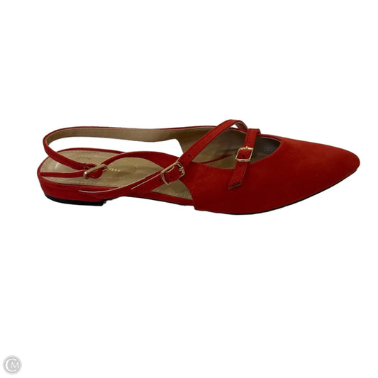 Shoes Flats By Cato In Red, Size: 7