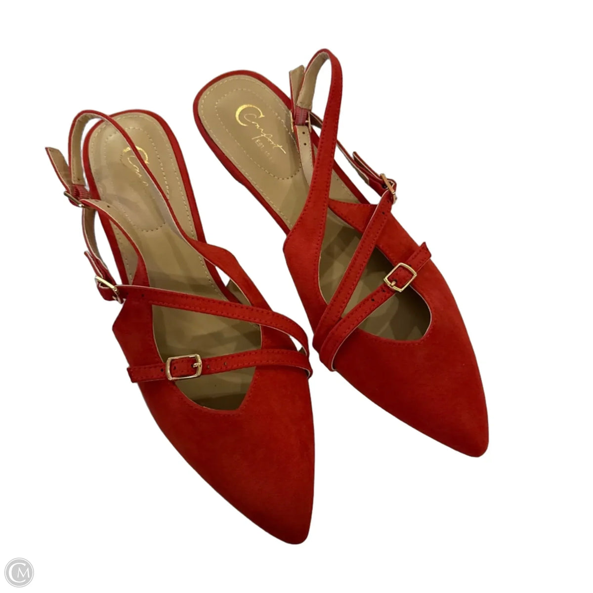 Shoes Flats By Cato In Red, Size: 7