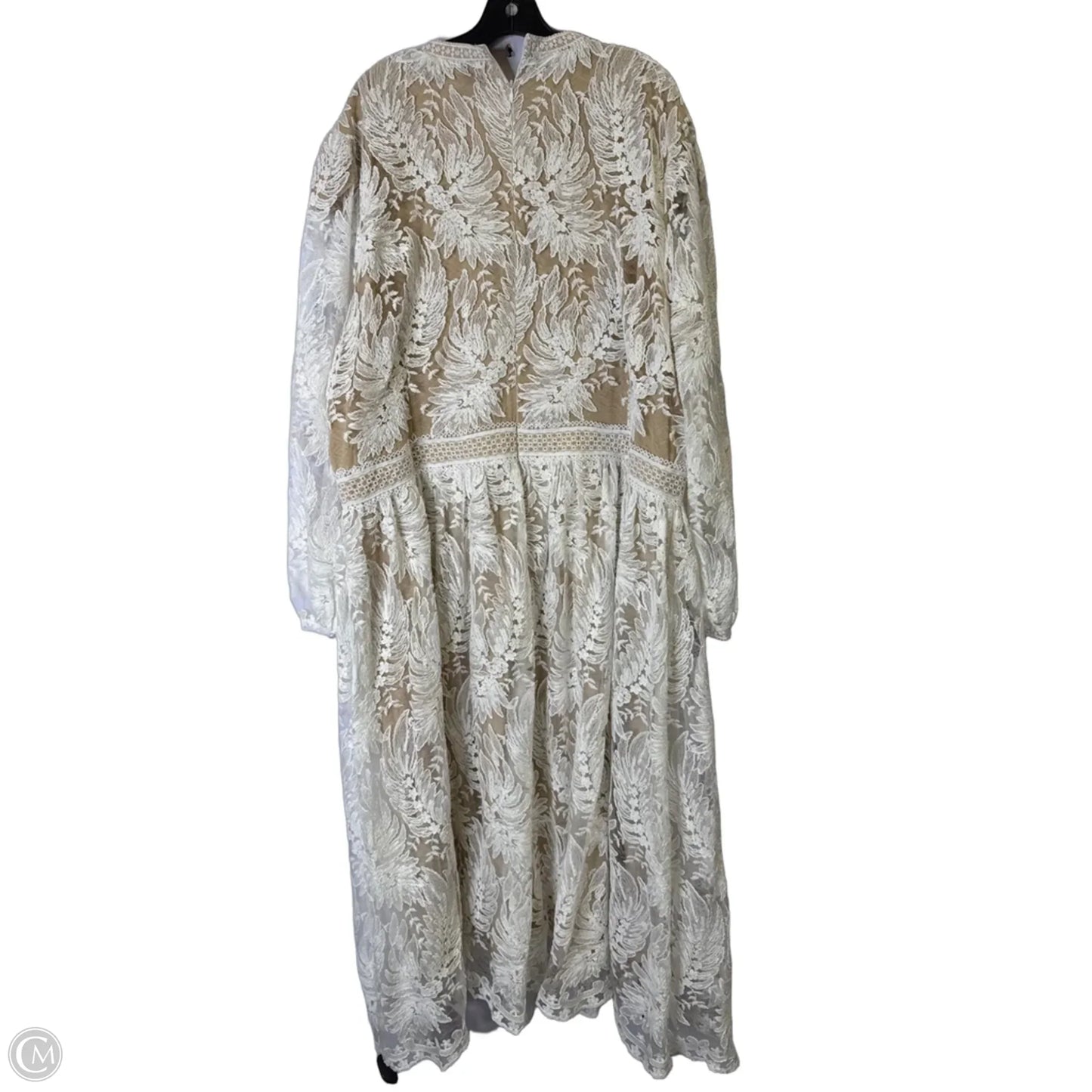 Dress Party Midi By Cmb In White, Size: 28