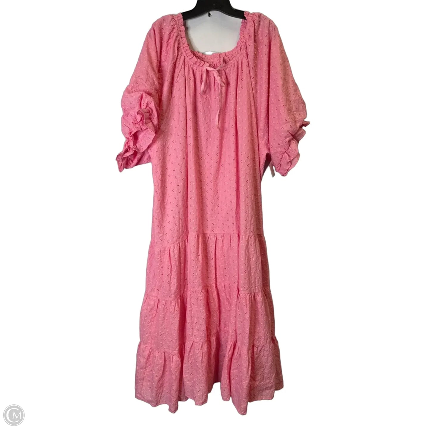Dress Party Midi By Cmb In Pink, Size: 4x