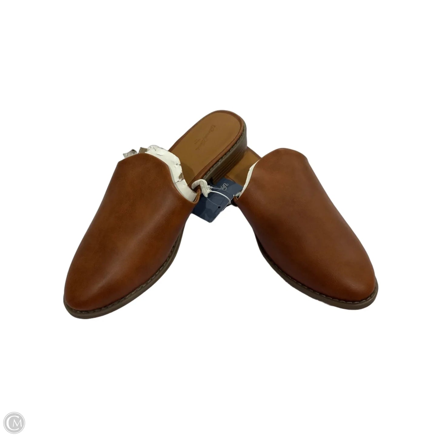 Shoes Flats By Universal Thread In Brown, Size: 9