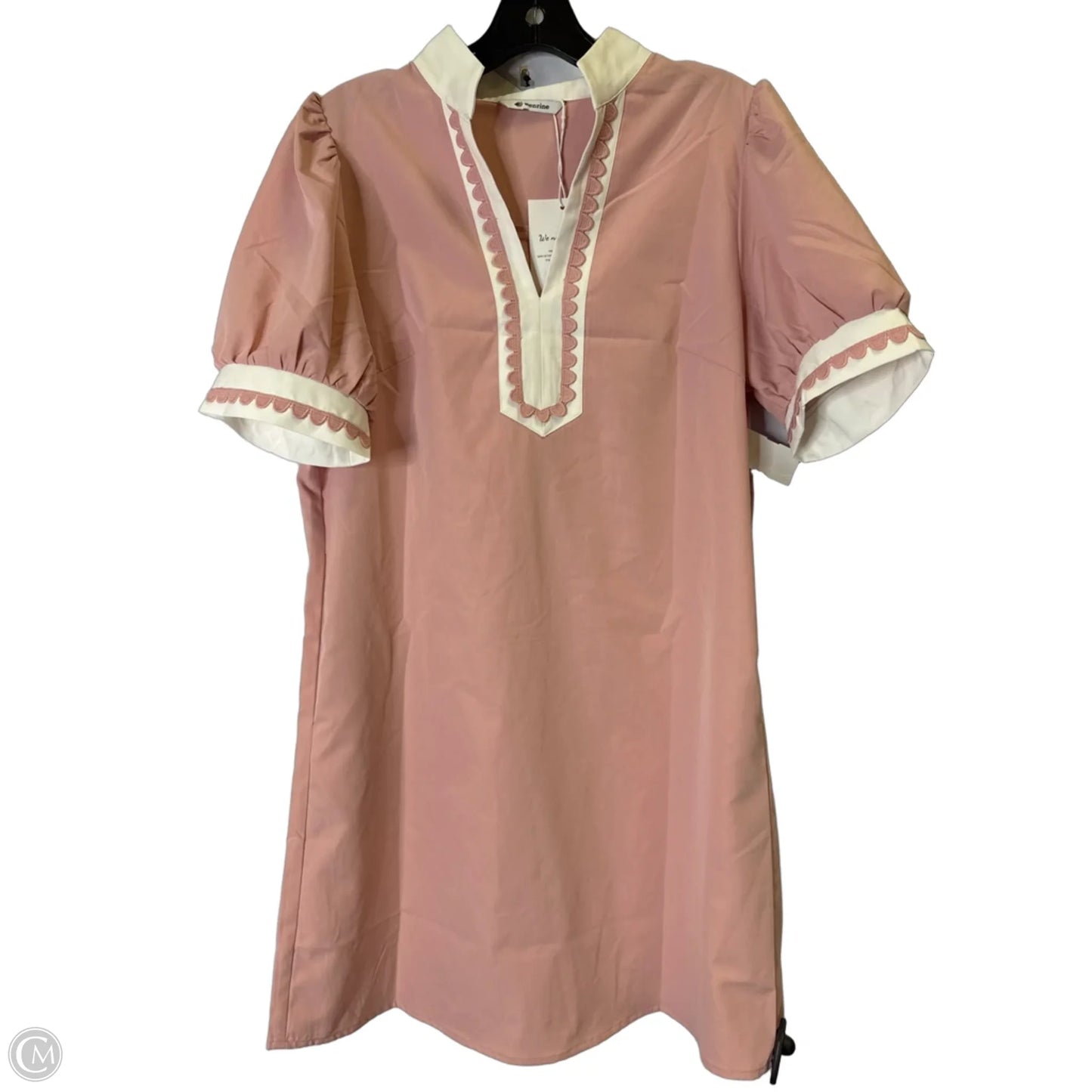 Dress Casual Short By Clothes Mentor In Pink, Size: M