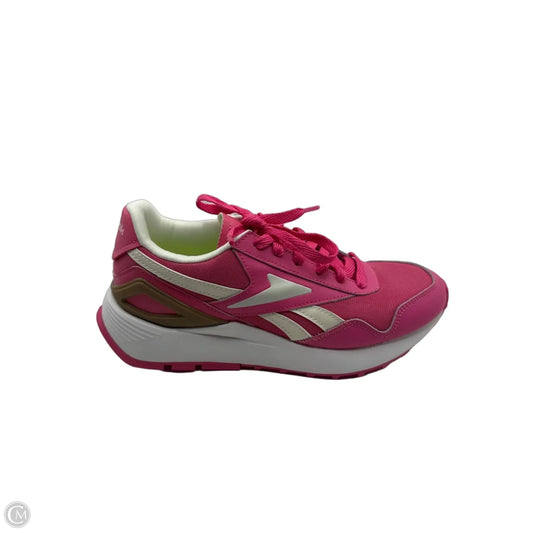 Shoes Athletic By Reebok In Pink, Size: 7.5