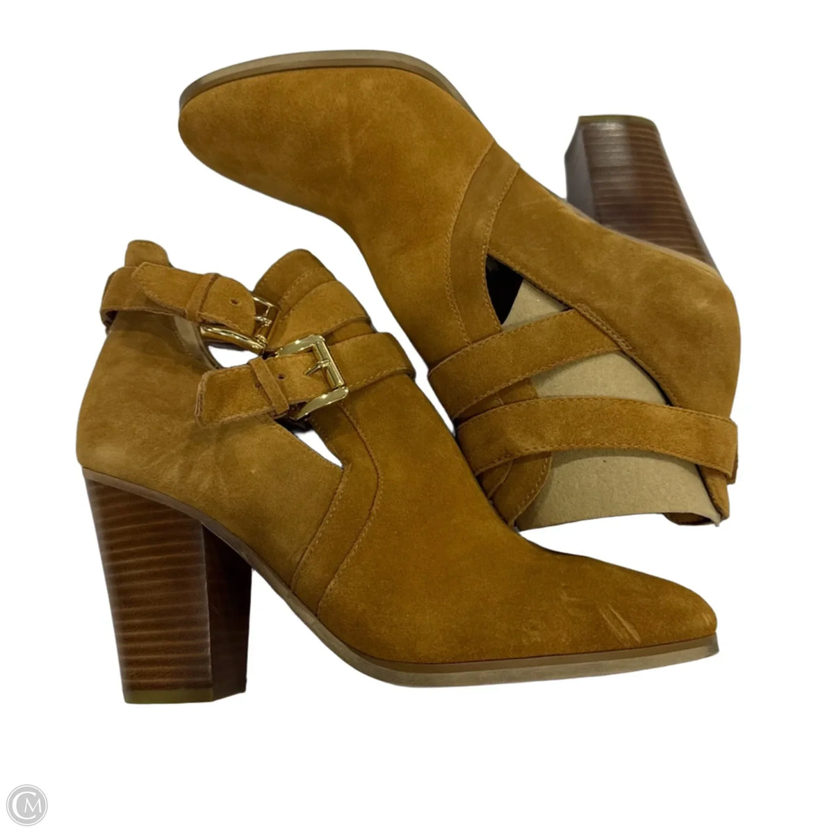Boots Designer By Michael By Michael Kors In Brown, Size: 8