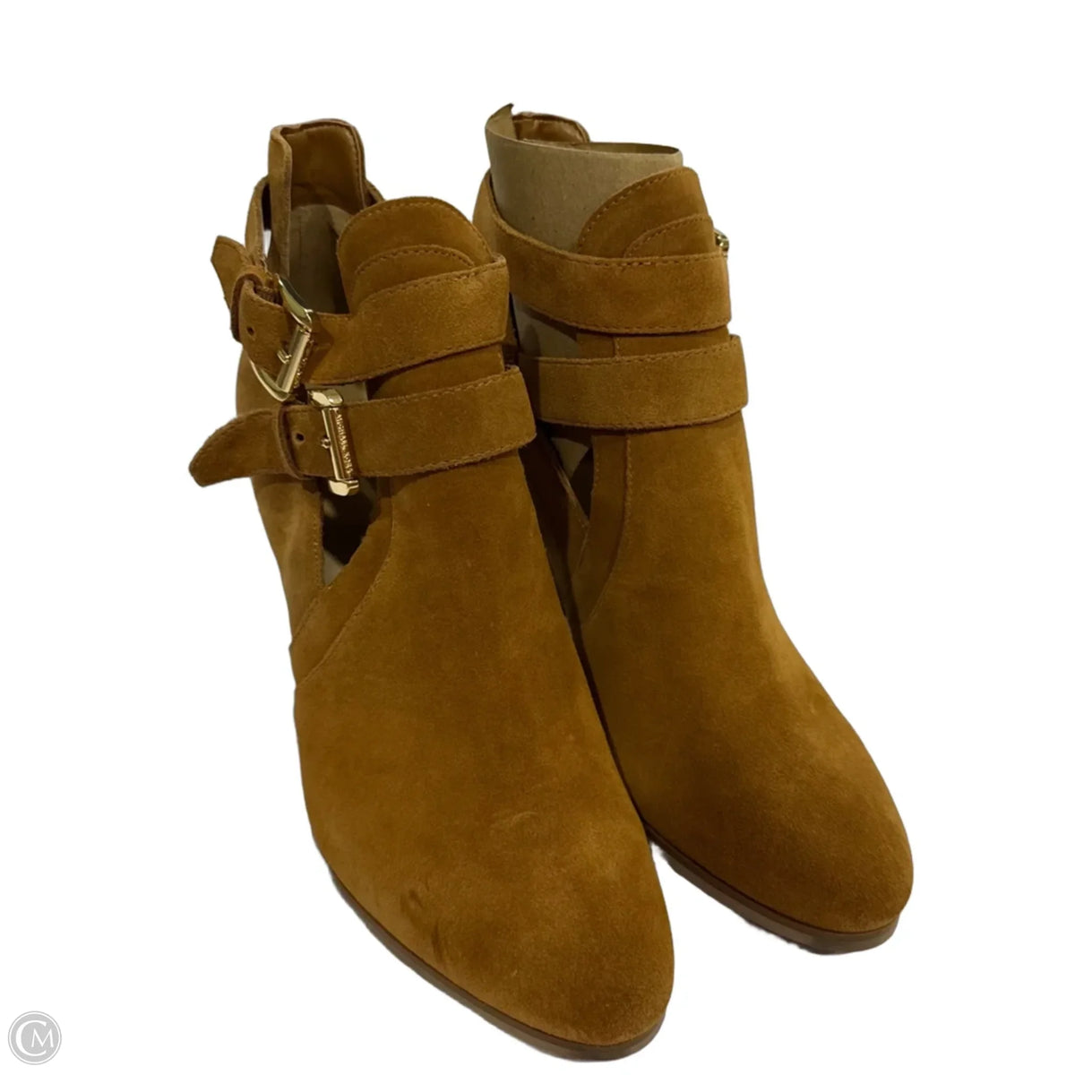 Boots Designer By Michael By Michael Kors In Brown, Size: 8