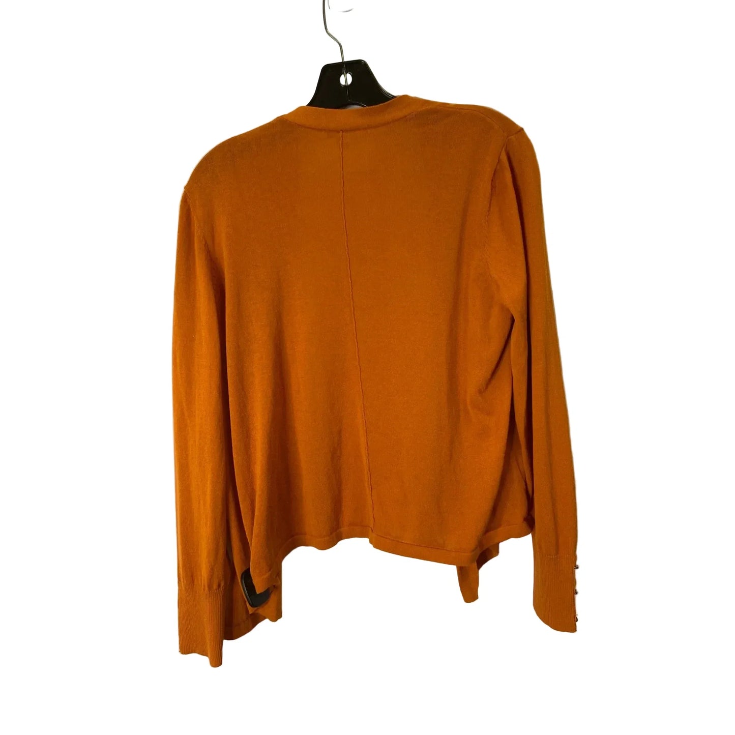 Cardigan By Chicos In Orange, Size: L