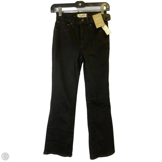 Jeans Boot Cut By Madewell In Black Denim, Size: 2