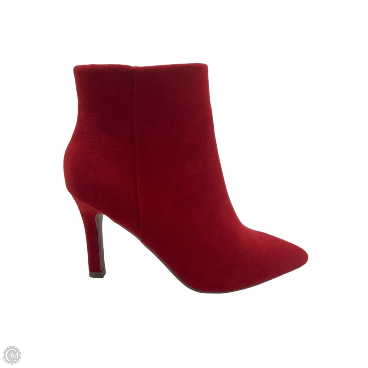 Boots Ankle Heels By Sugar In Red, Size: 8