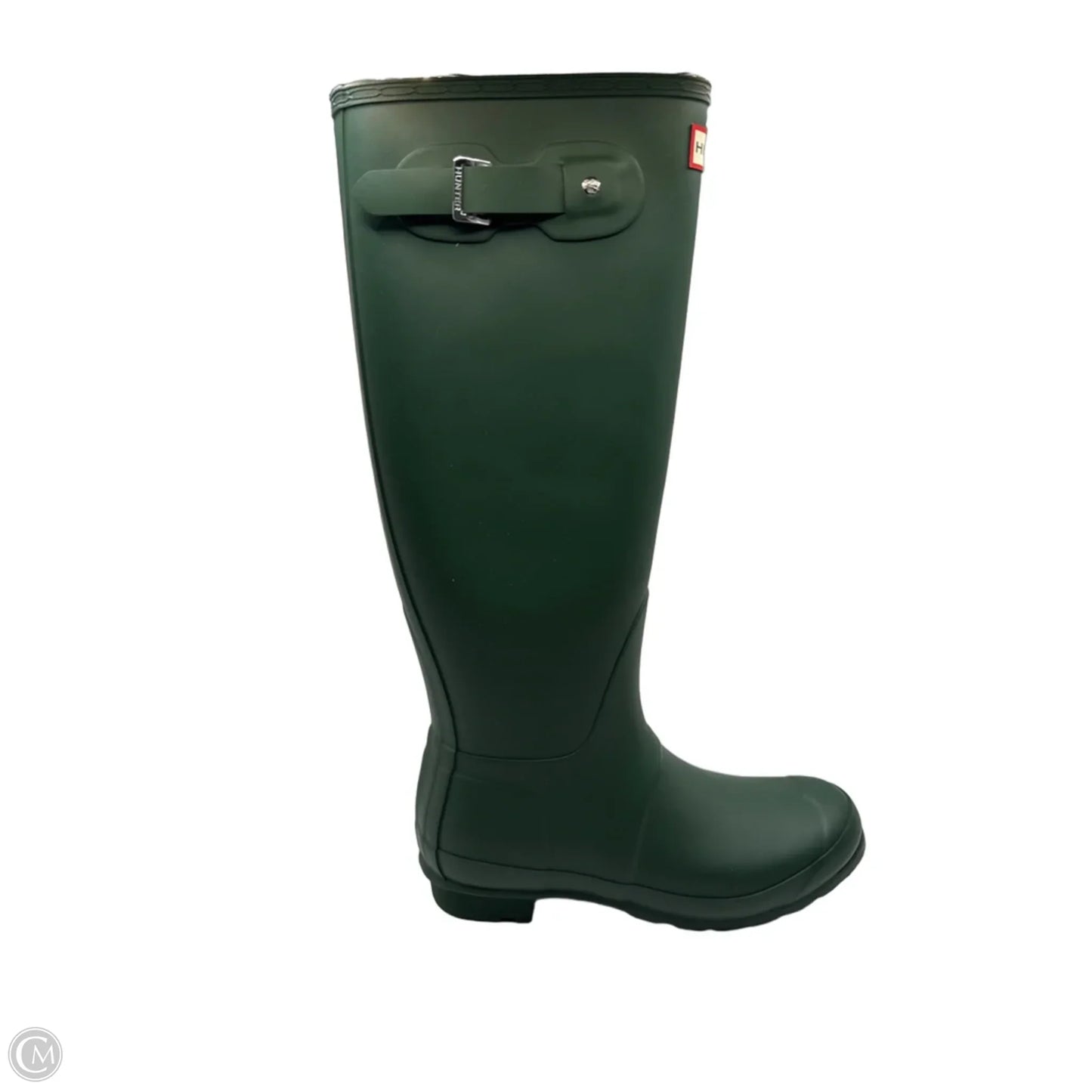 Boots Rain By Hunter In Green, Size: 8