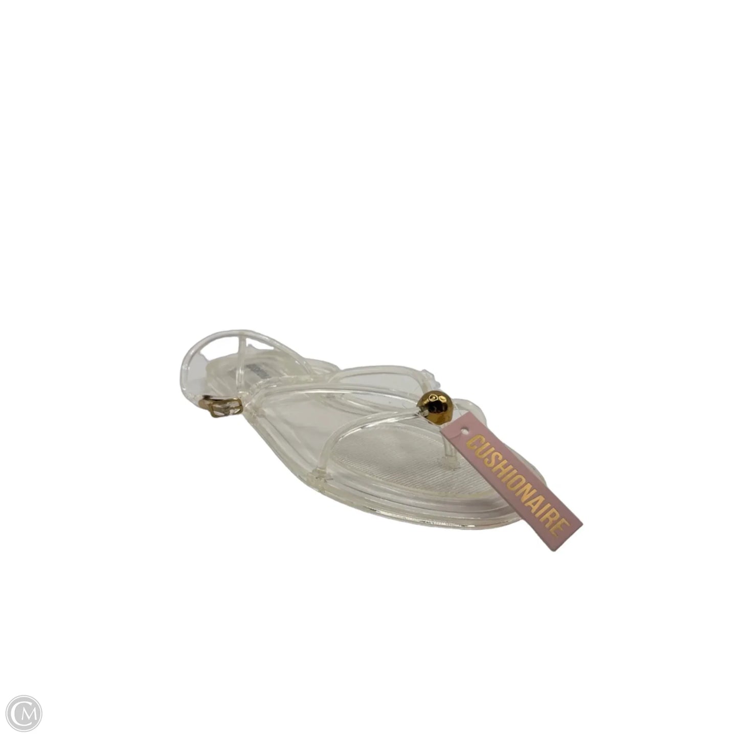 Sandals Flats By Cushionaire In Clear, Size: 8