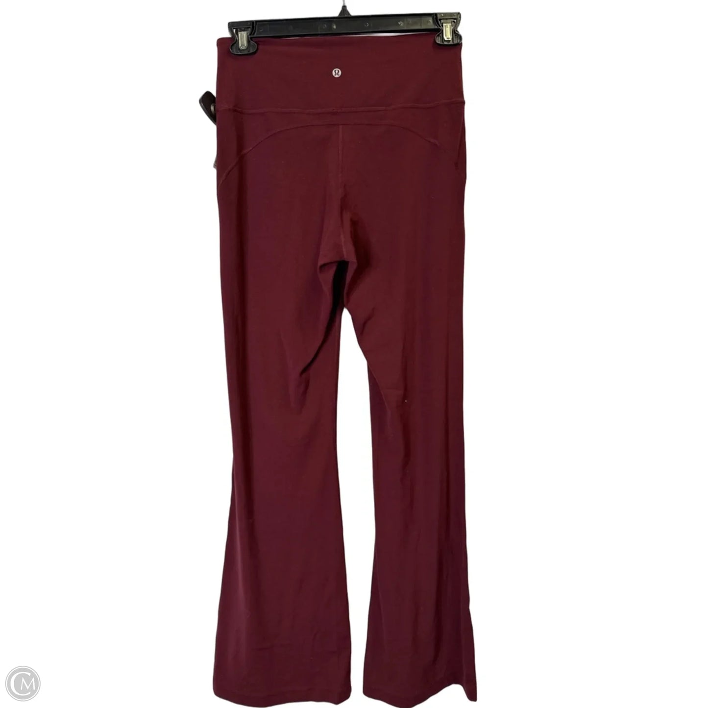 Athletic Leggings By Lululemon In Red, Size: 10