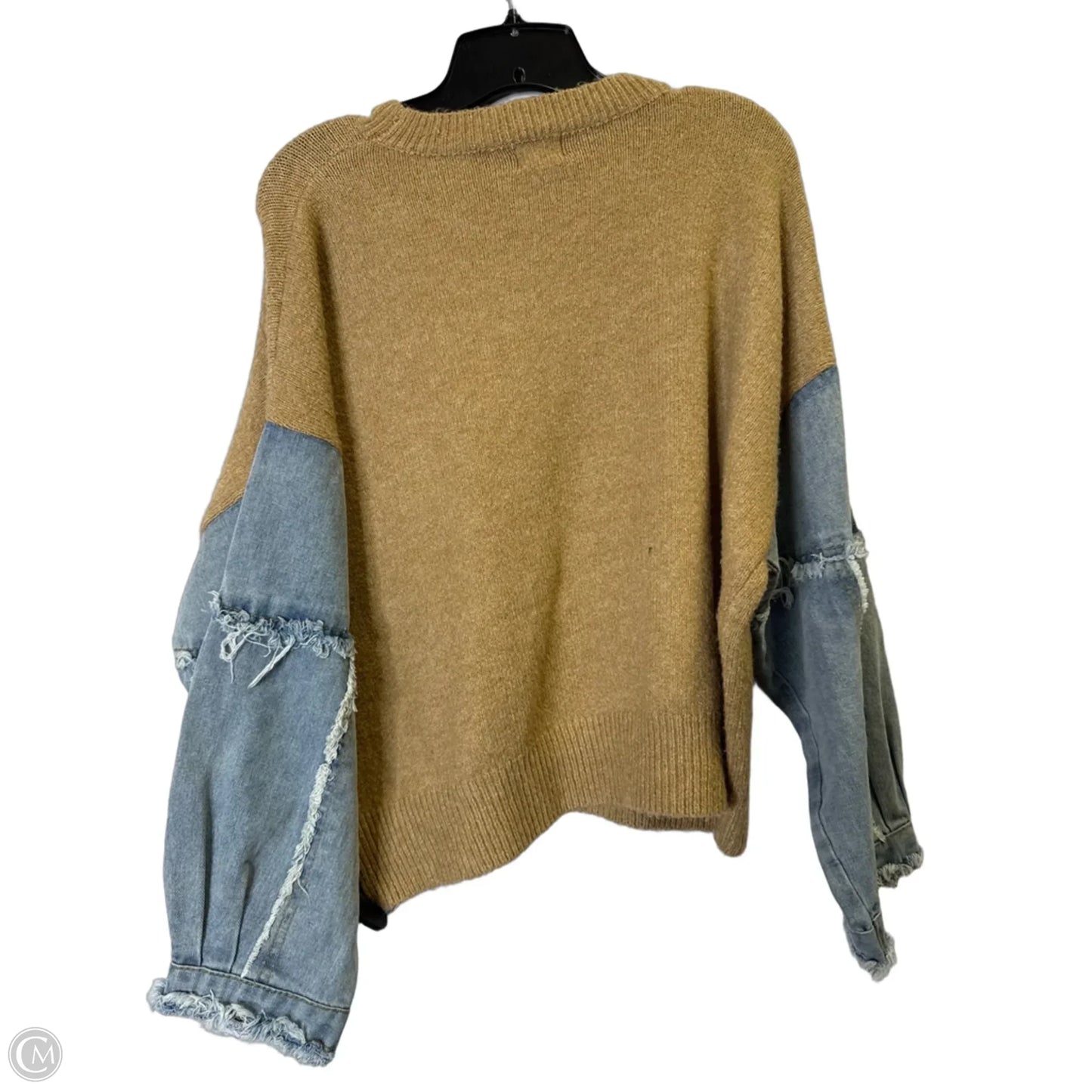 Sweater By Clothes Mentor In Brown, Size: S