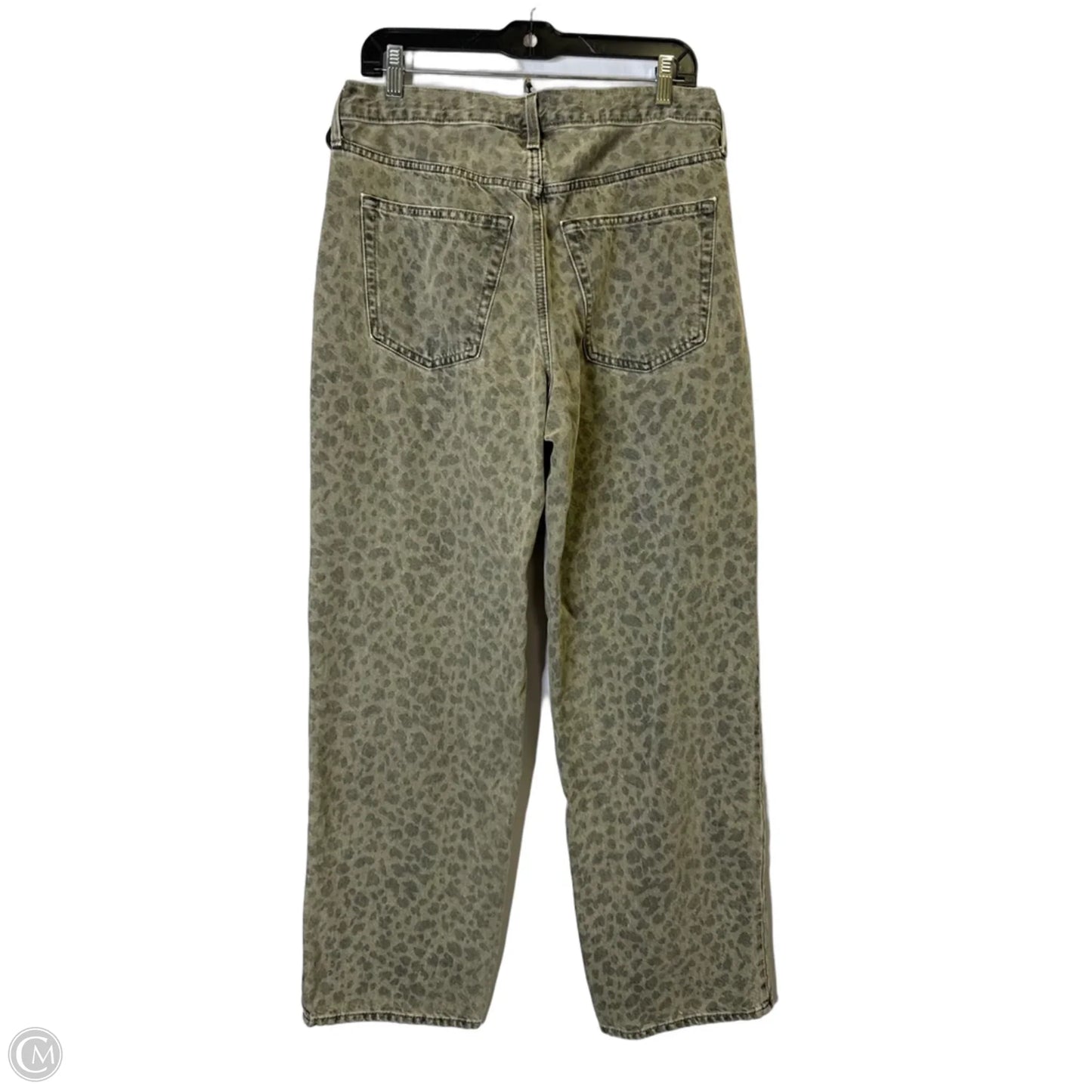 Jeans Straight By Universal Thread In Animal Print, Size: 8