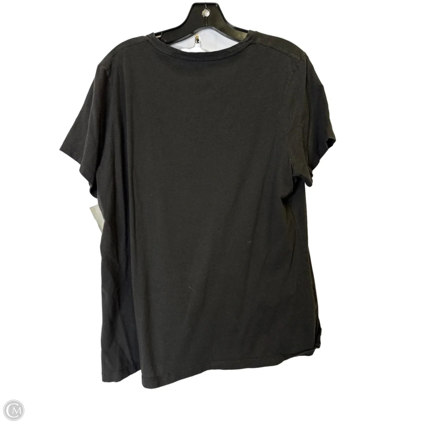 Top Short Sleeve Basic By Fanatics In Black, Size: 2x