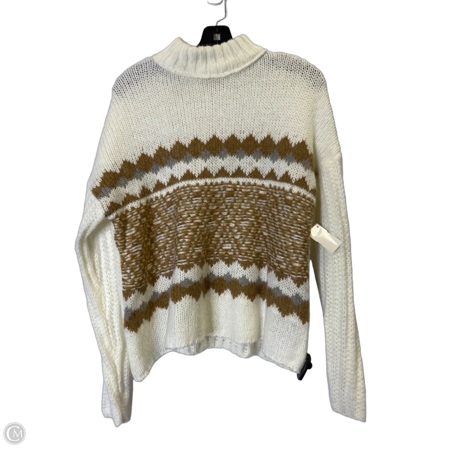 Sweater By Knox Rose In Cream, Size: M