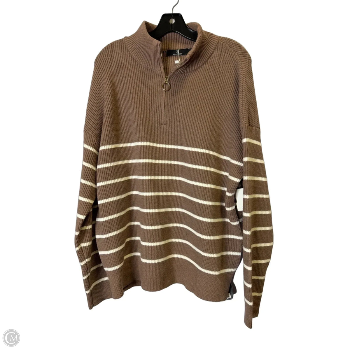 Sweater By Lillusory In Brown, Size: L