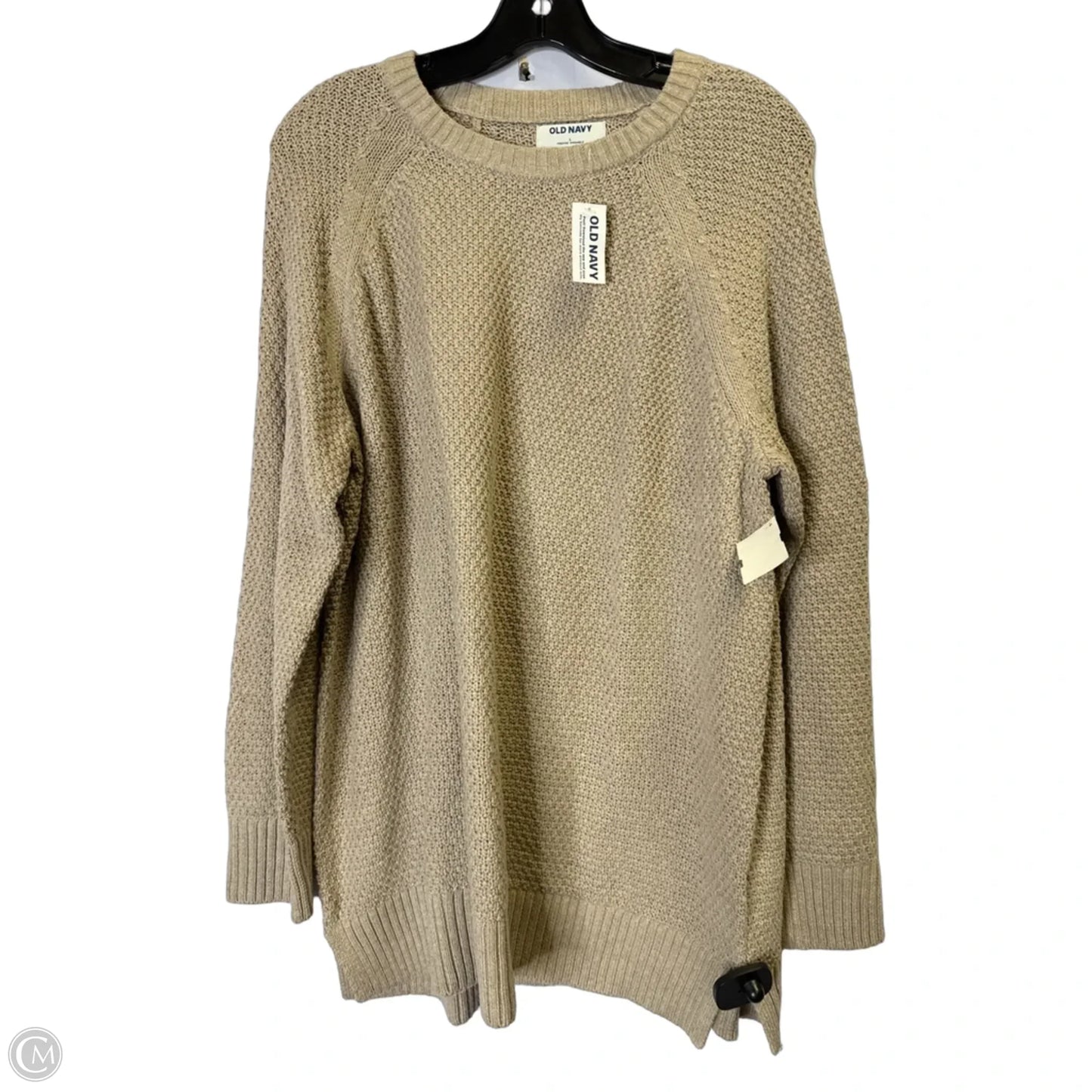 Sweater By Old Navy In Tan, Size: L