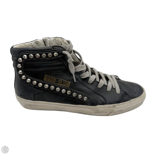 Shoes Luxury Designer By Golden Goose In Black, Size: 8