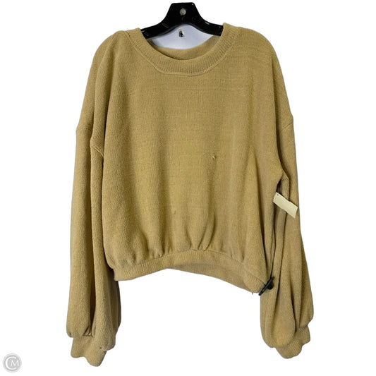 Sweater By Free People In Tan, Size: M