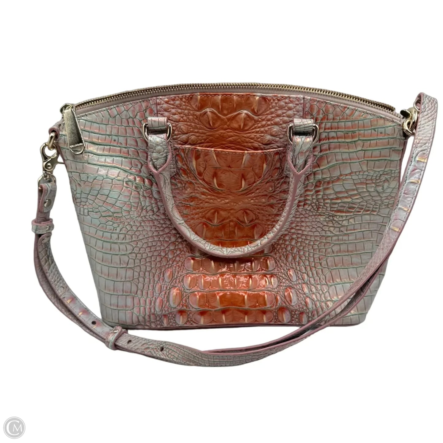 Handbag Designer By Brahmin, Size: Medium