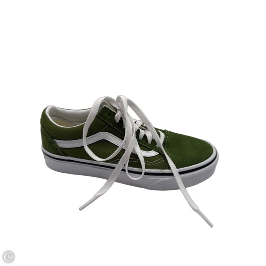 Shoes Sneakers By Vans In Green, Size: 6