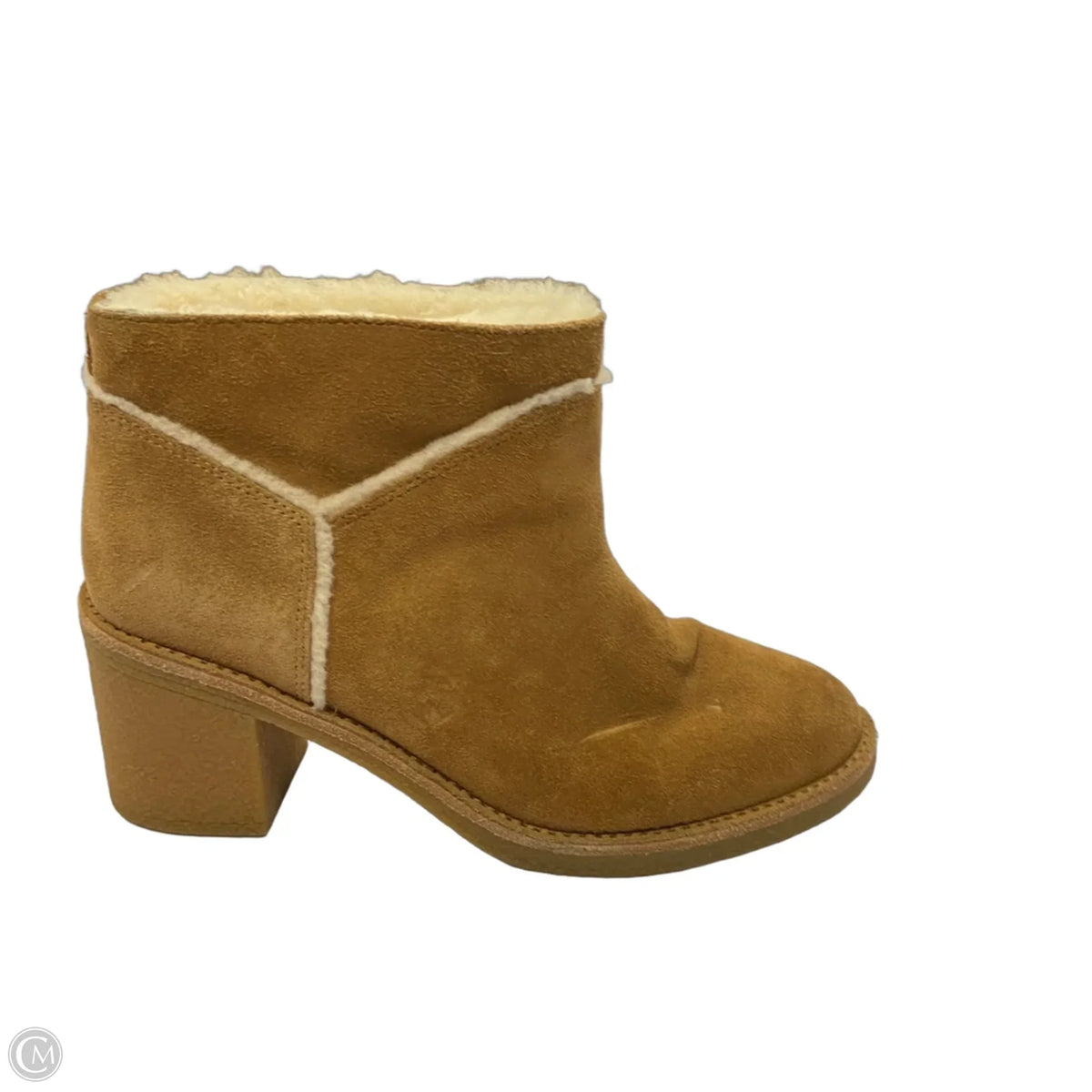 Boots Designer By Ugg In Brown, Size: 8.5