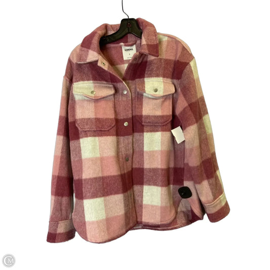 Jacket Shirt By Sonoma In Pink, Size: S