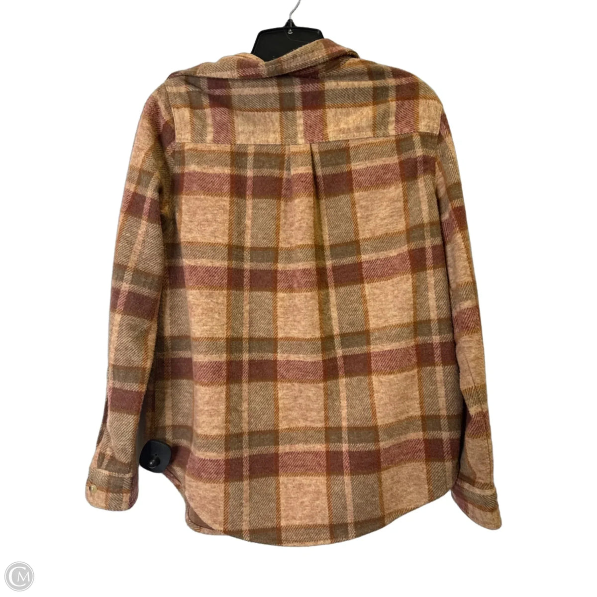 Jacket Shirt By Beachlunchlounge In Red, Size: S