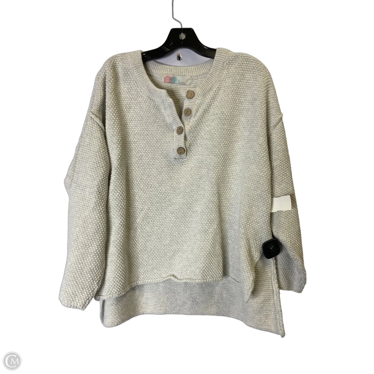 Sweater By Free People In Grey, Size: S