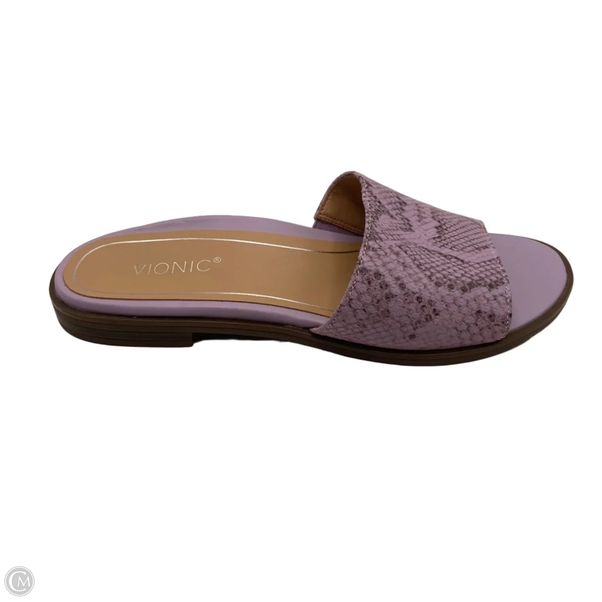 Sandals Flats By Vionic In Purple, Size: 7