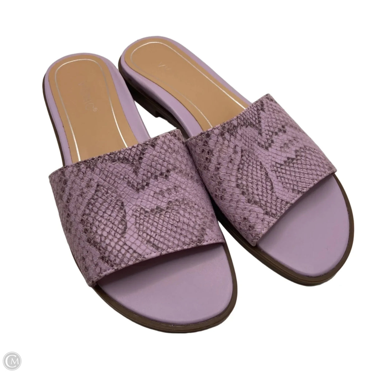 Sandals Flats By Vionic In Purple, Size: 7