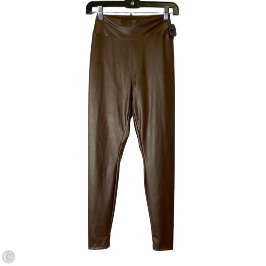 Athletic Leggings By Offline In Brown, Size: M