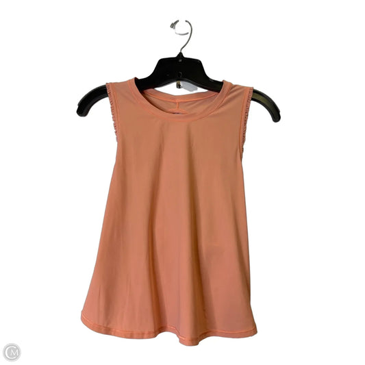 Athletic Tank Top By Lululemon In Coral, Size: S