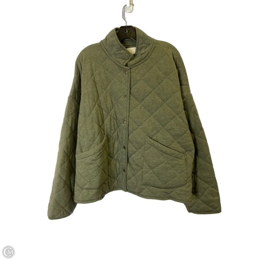 Jacket Puffer & Quilted By Z Supply In Green, Size: L