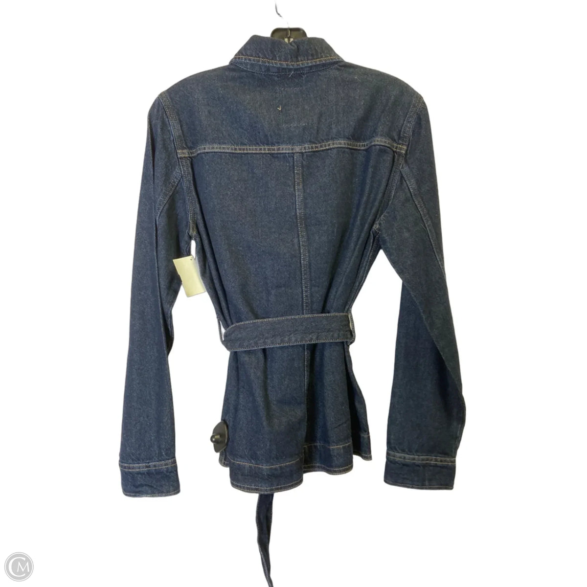 Jacket Denim By Gap In Blue Denim, Size: S
