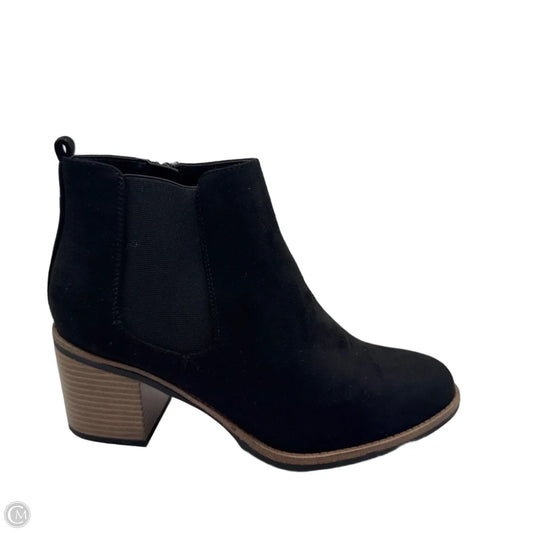 Boots Ankle Heels By White Mountain In Black, Size: 10