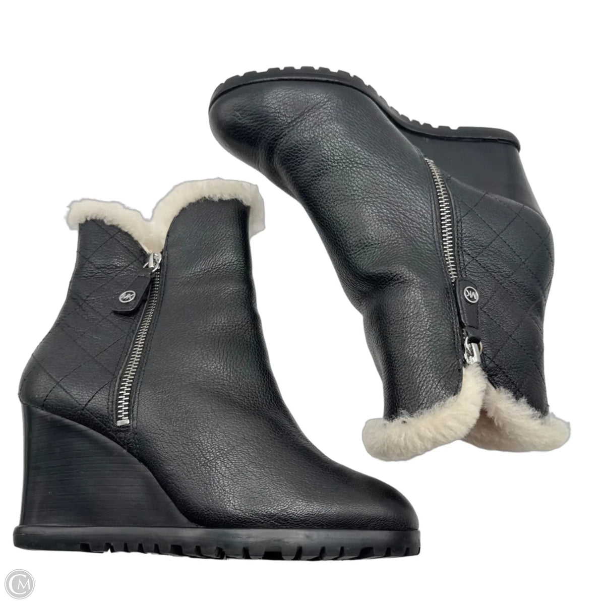 Boots Designer By Michael By Michael Kors In Black, Size: 6