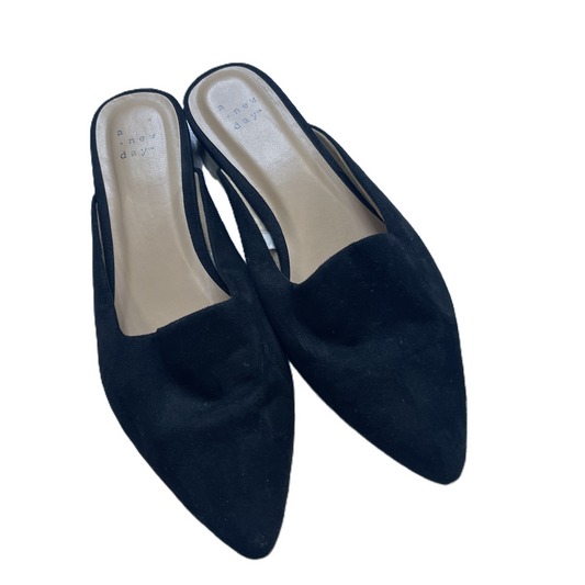 Black Shoes Flats By A New Day, Size: 7