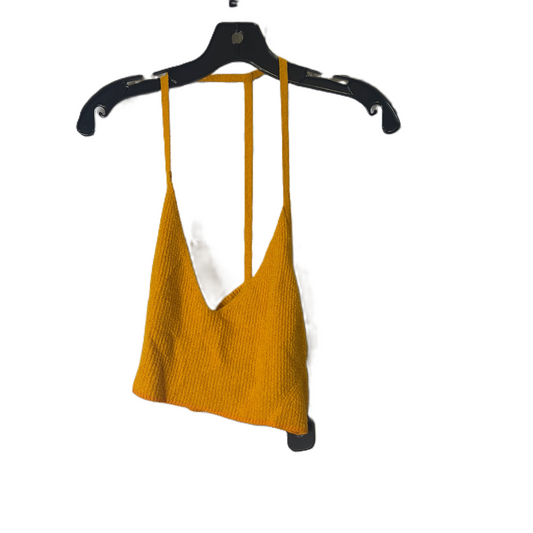Yellow Top Sleeveless By Rag And Bone, Size: L